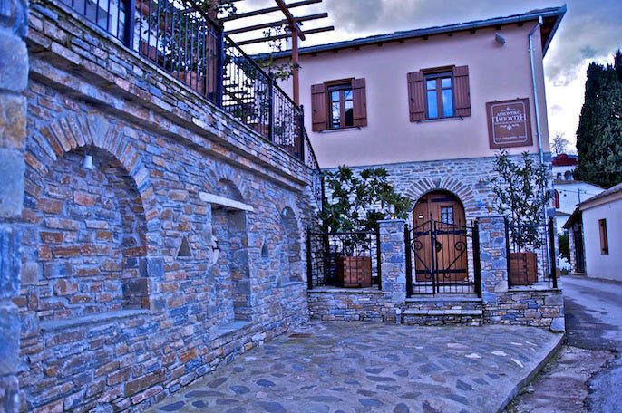 Archontiko Papoutsi Daire Mourésion Dış mekan fotoğraf